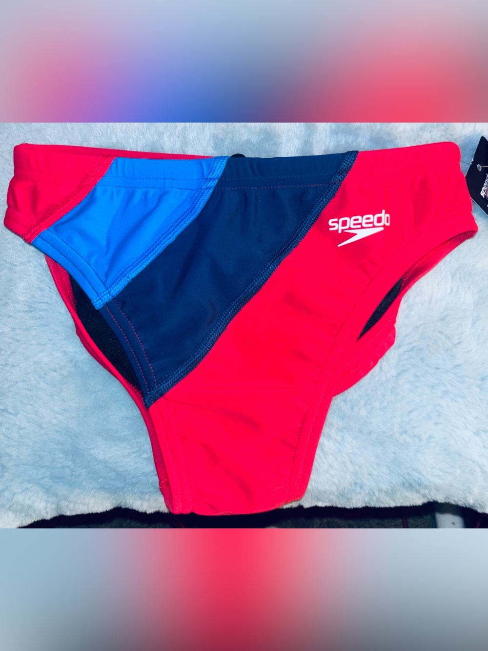 🏊♂️✨ Speedo Eco Men’s Competition Brief — Red — Size 26 — NWT